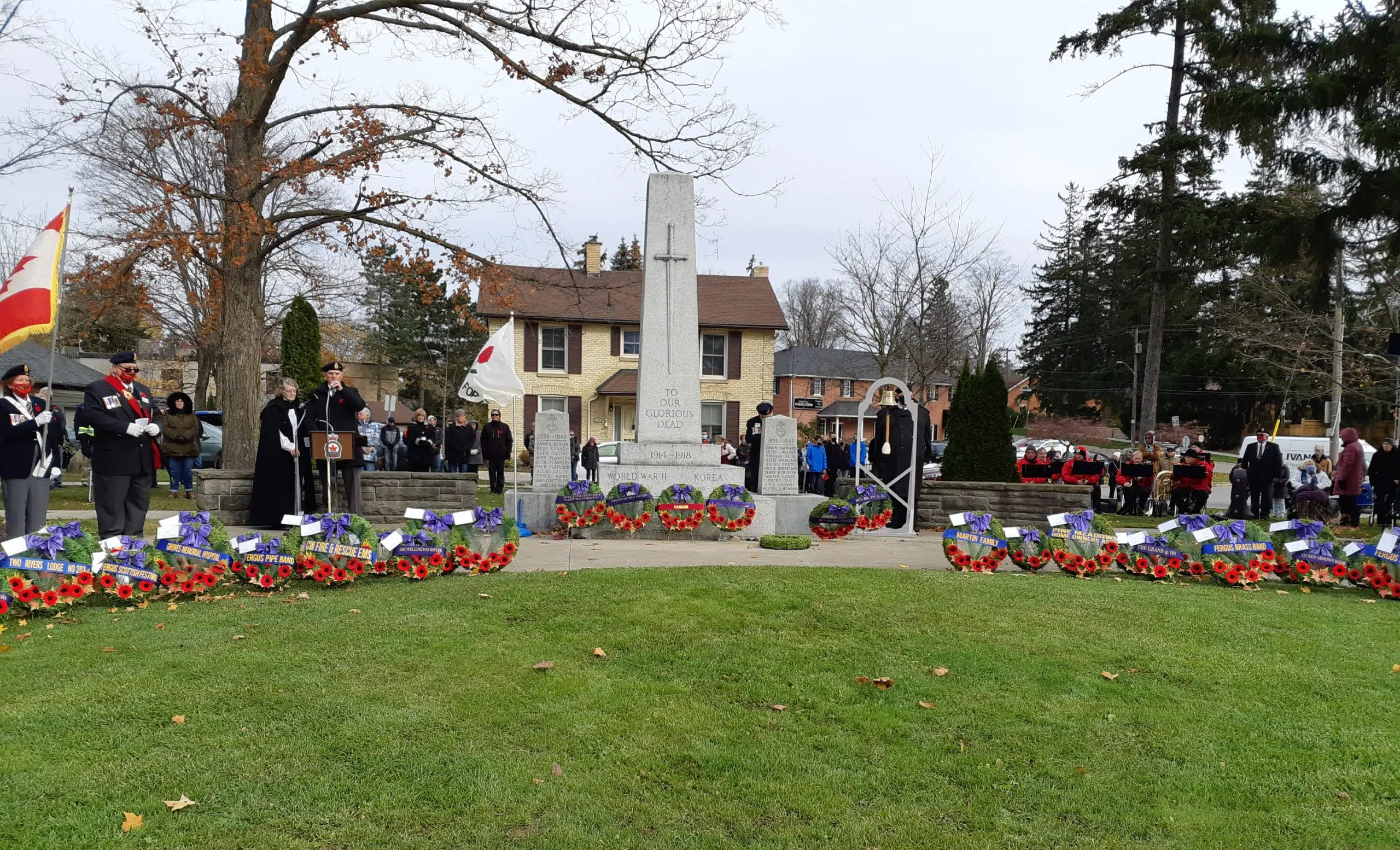 Fergus Legion Prepares For Remembrance Day