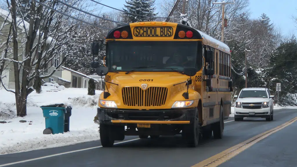 OPP Investigating Reports of Vehicles Not Stopping for School Buses in Erin