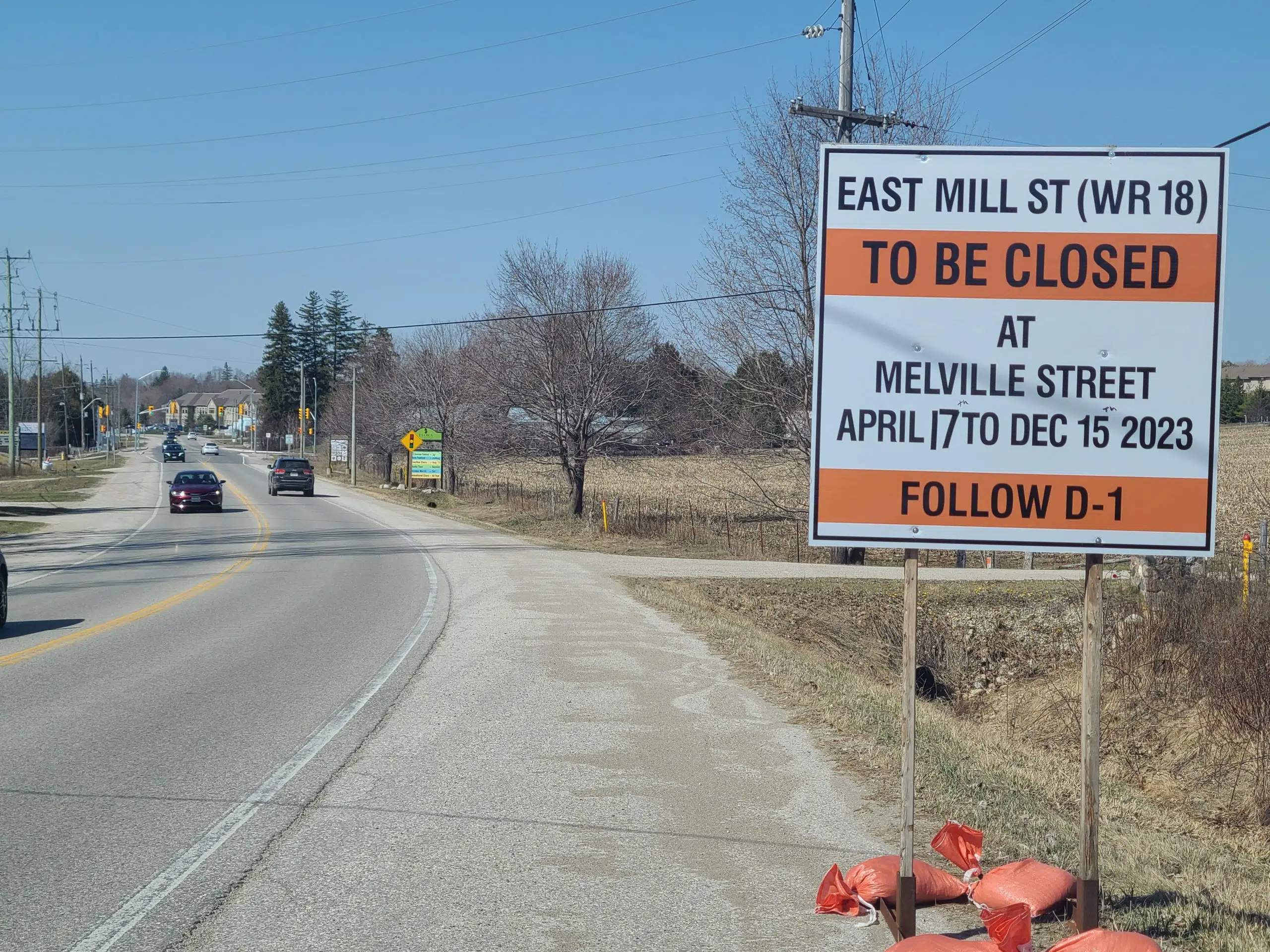 East Mill Street Construction Begins Today