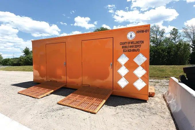 Mobile Household Hazardous Waste Depot Moves to Belwood Waste Facility for November