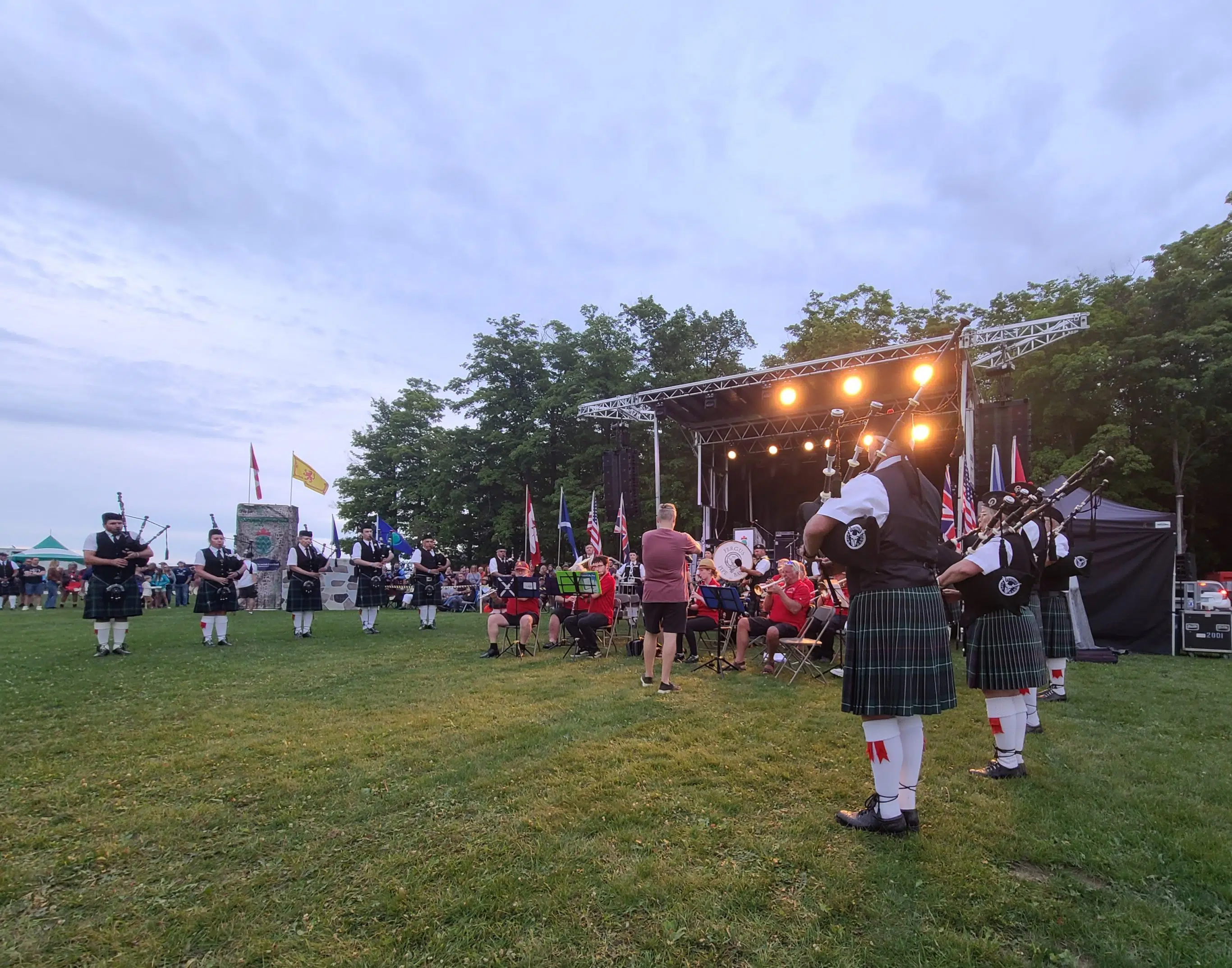 PHOTOS: Fergus Scottish Festival Friday Night Tattoo Featuring Glass Tiger
