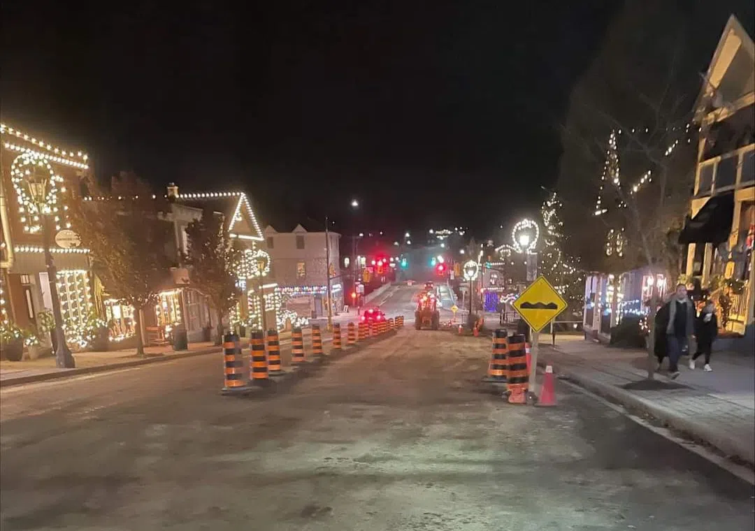East Mill Street and Metcalfe Street in Elora Officially Re-opened