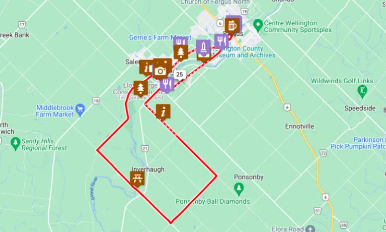 Several Fergus Trails Recommended as Part of Report Identifying 'Signature Cycling Routes' in County