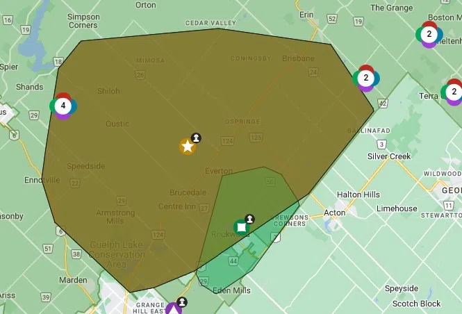 UPDATE: Power Restored to Guelph/Eramosa Residents