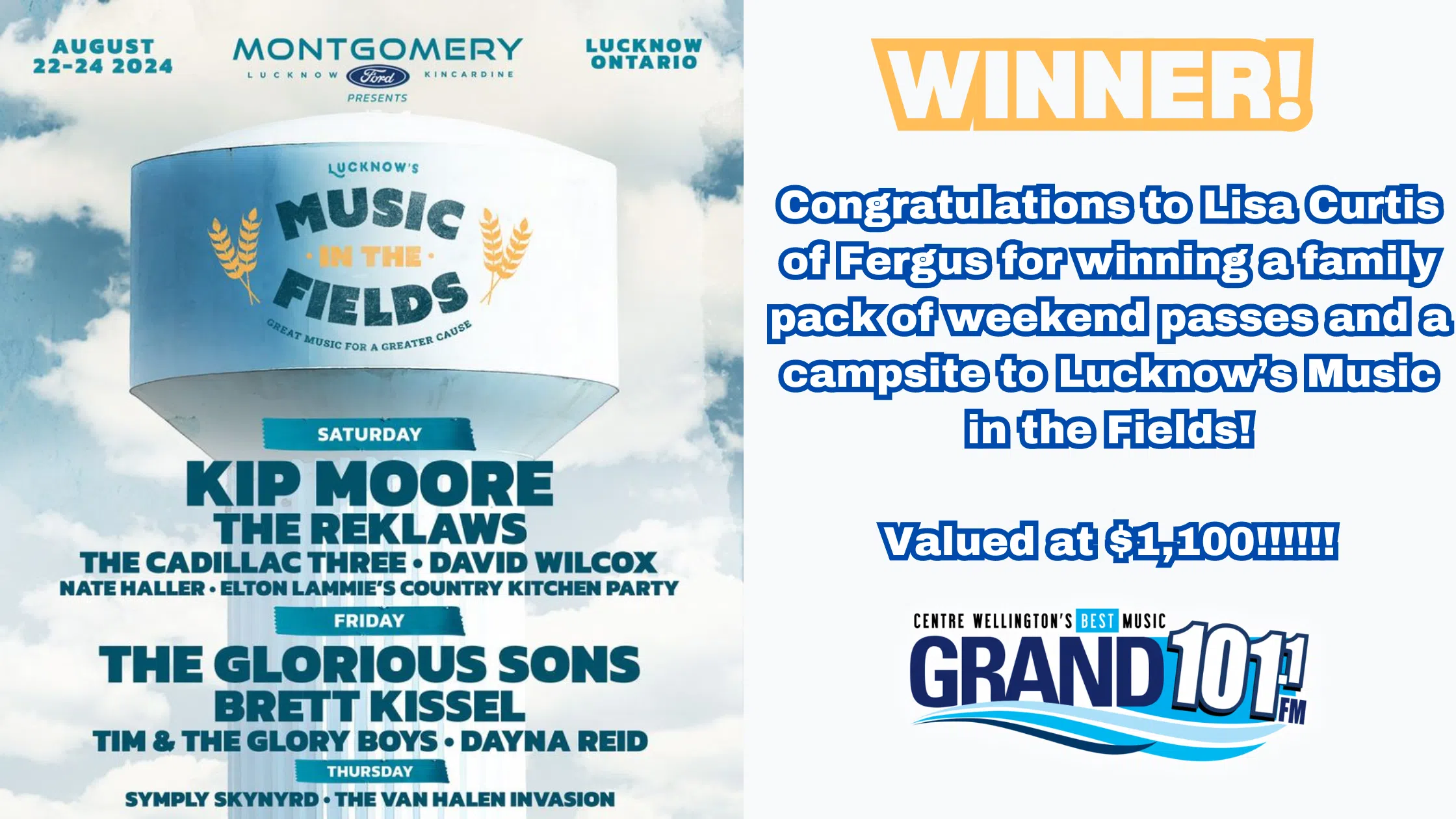 VIDEO: Winner Announced in Lucknow's Music in the Fields Contest!