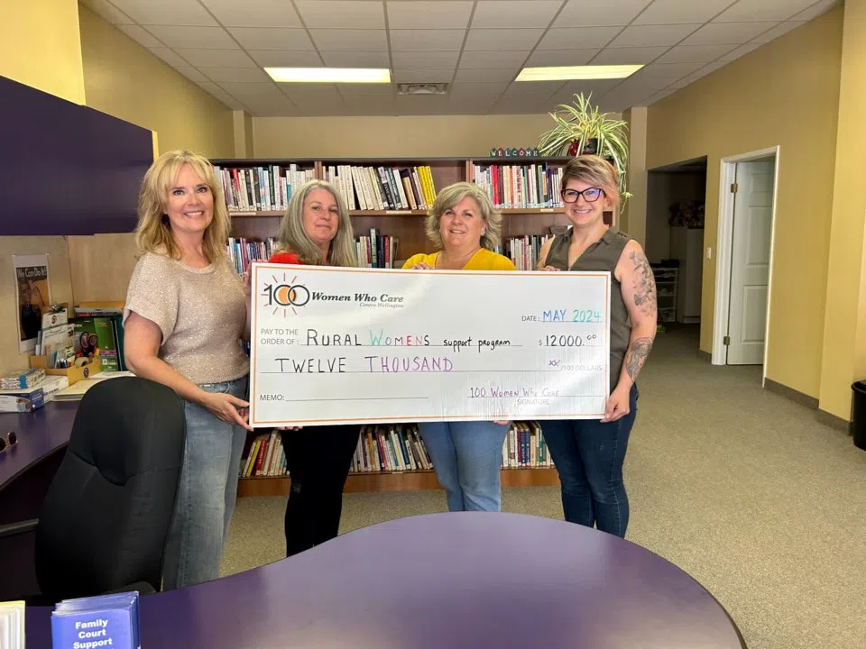 100 Women Who Care CW Presents $12,000 to Guelph-Wellington Women in Crisis