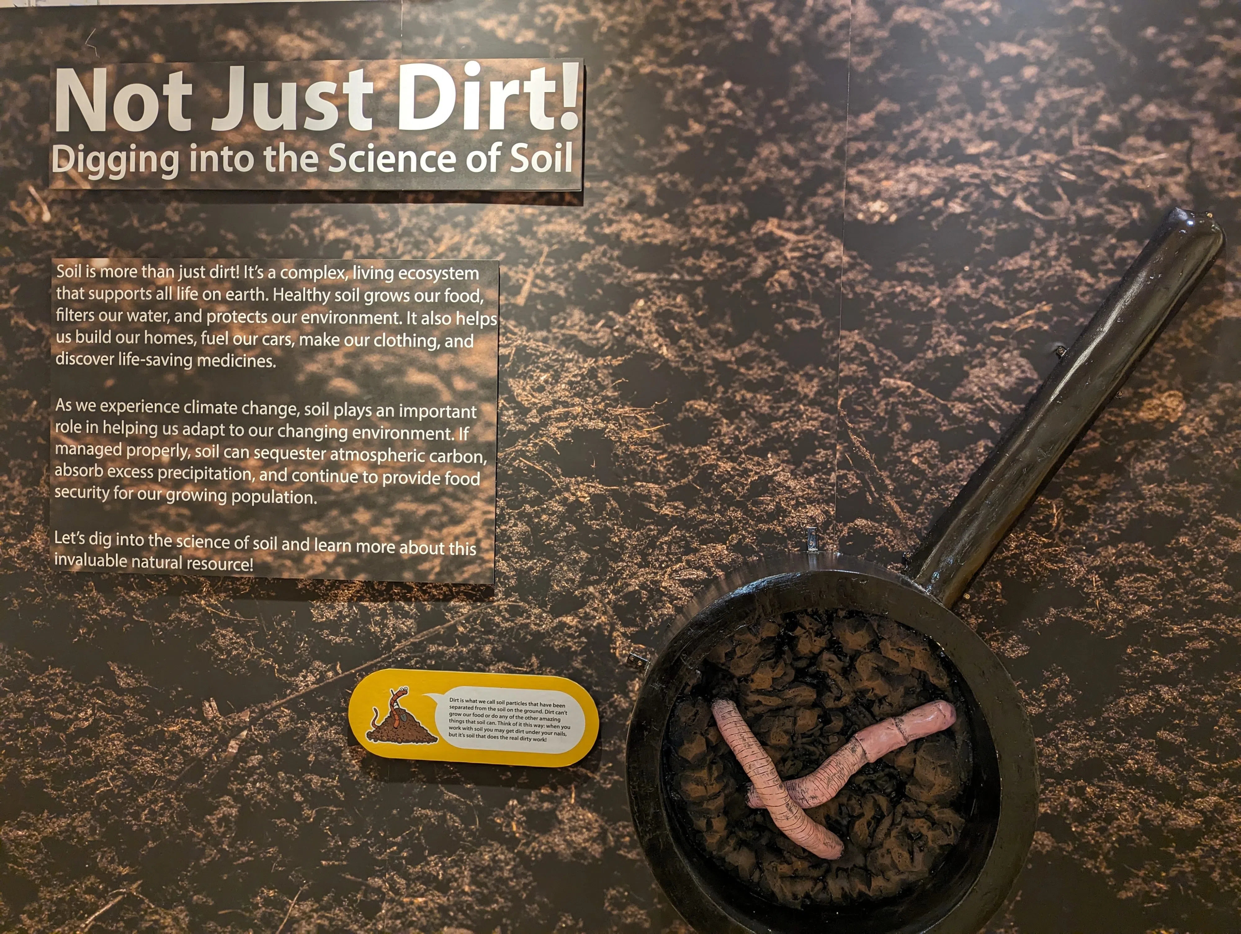 New exhibit at the Wellington County Museum and Archives complements a senate report warning we have 26 years to protect our soil