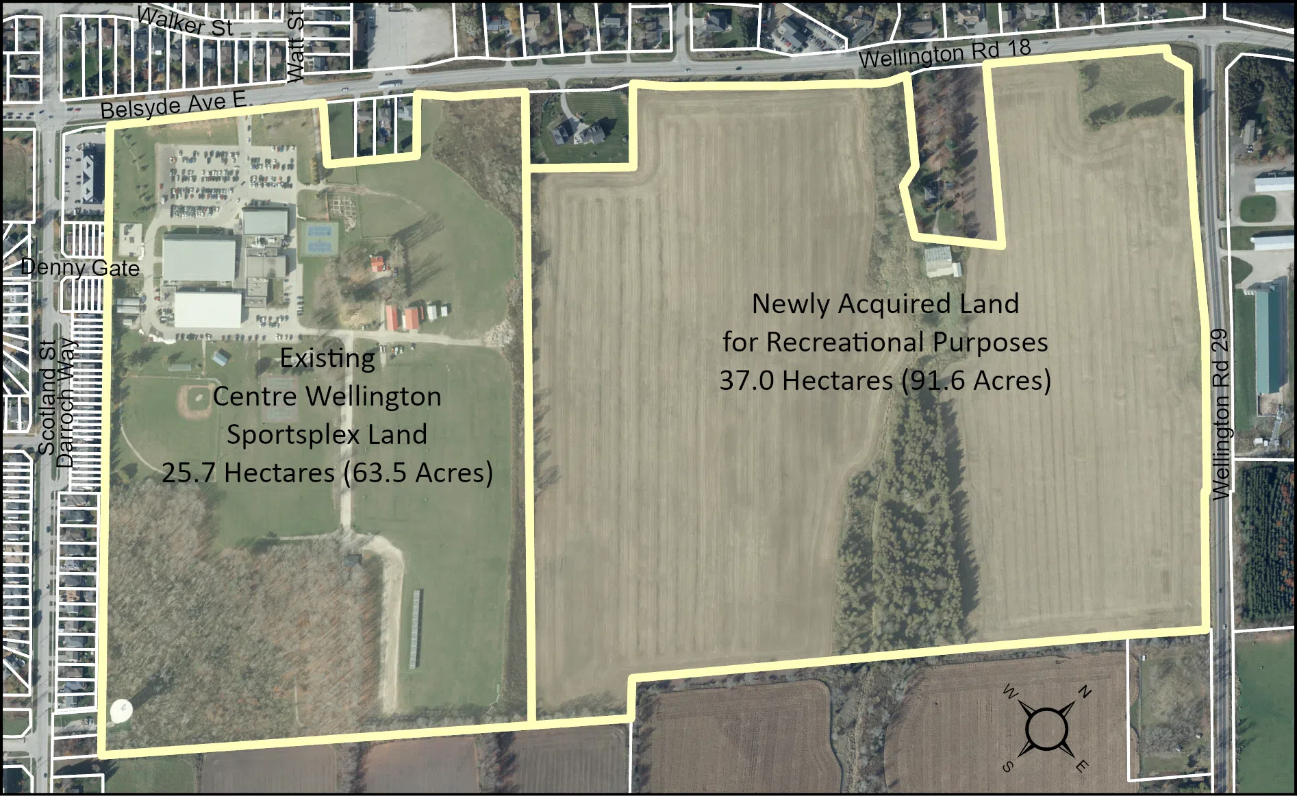 Centre Wellington Purchases 90 acres of Land in Fergus for Future Parks and Recreation