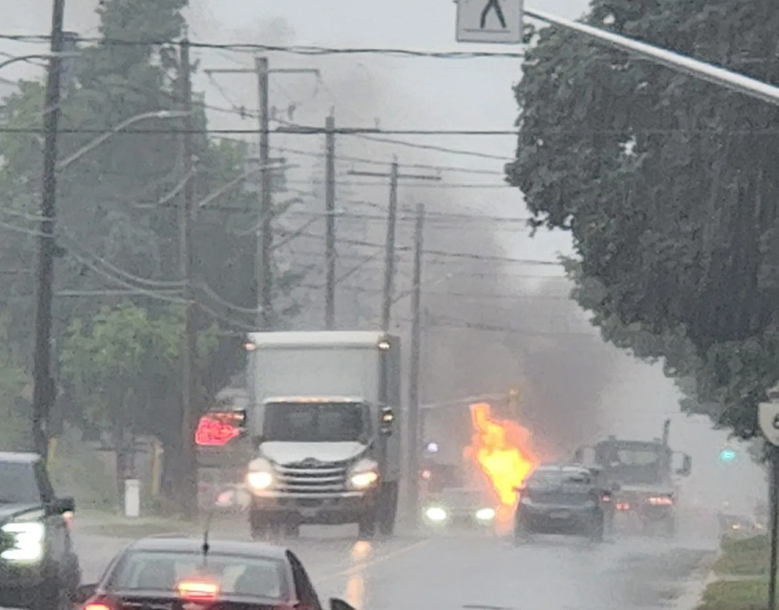 No Injuries Following Truck Fire in Mount Forest Wednesday