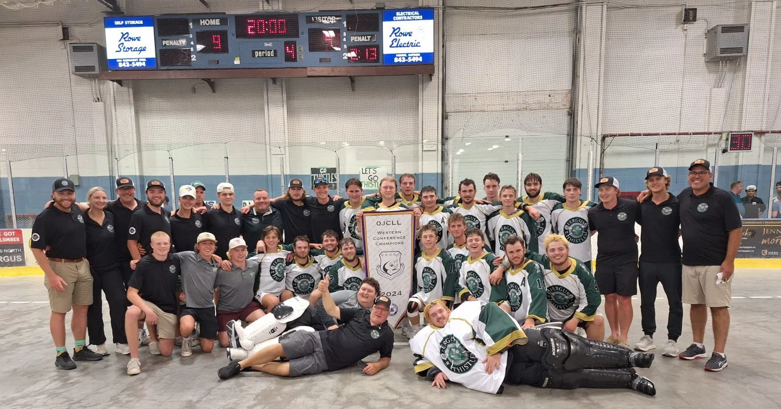 Fergus Thistles Jr C Lacrosse Team Gears Up for Ontario Finals