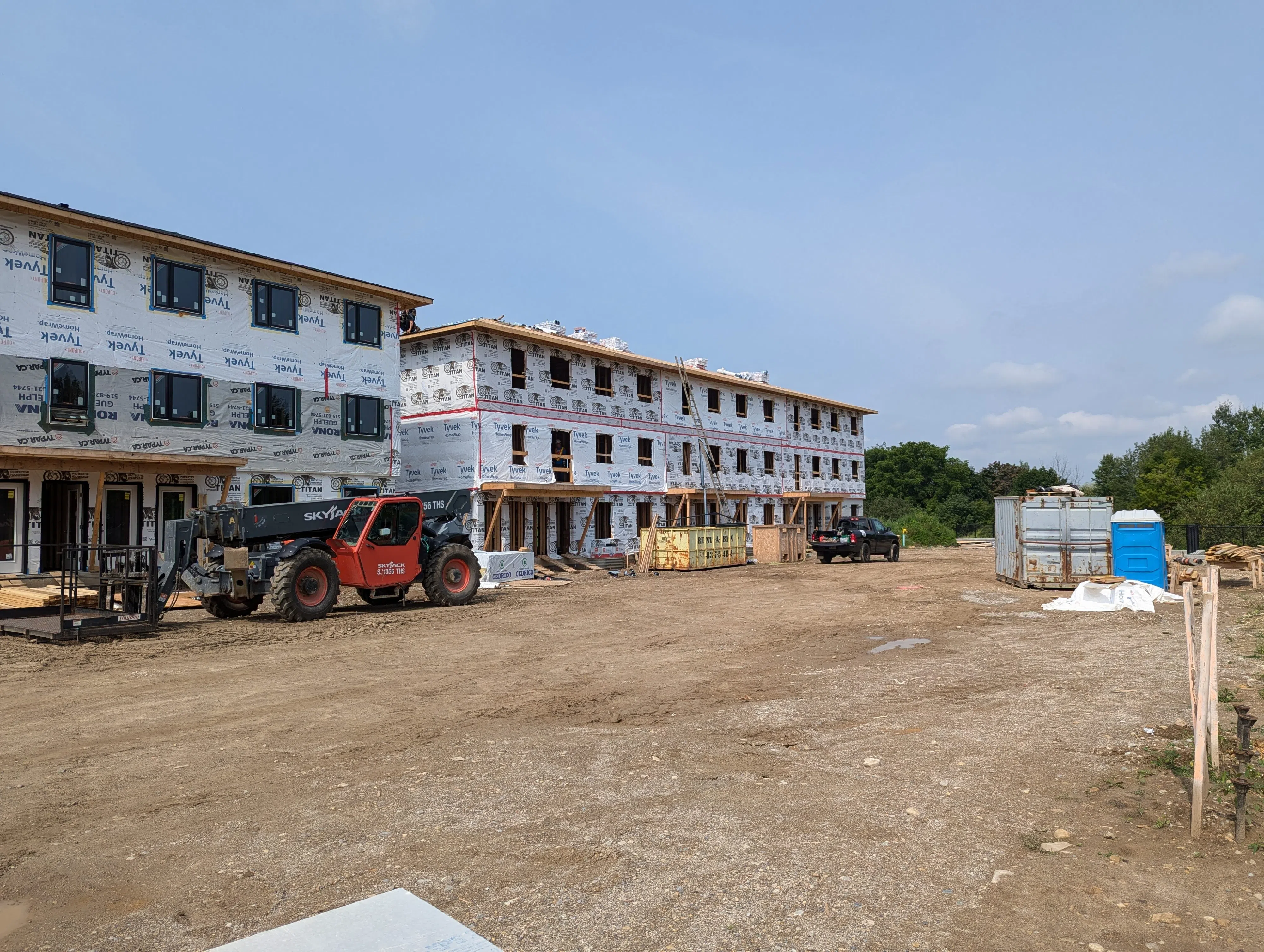 Habitat for Humanity Build in Fergus progressing nicely