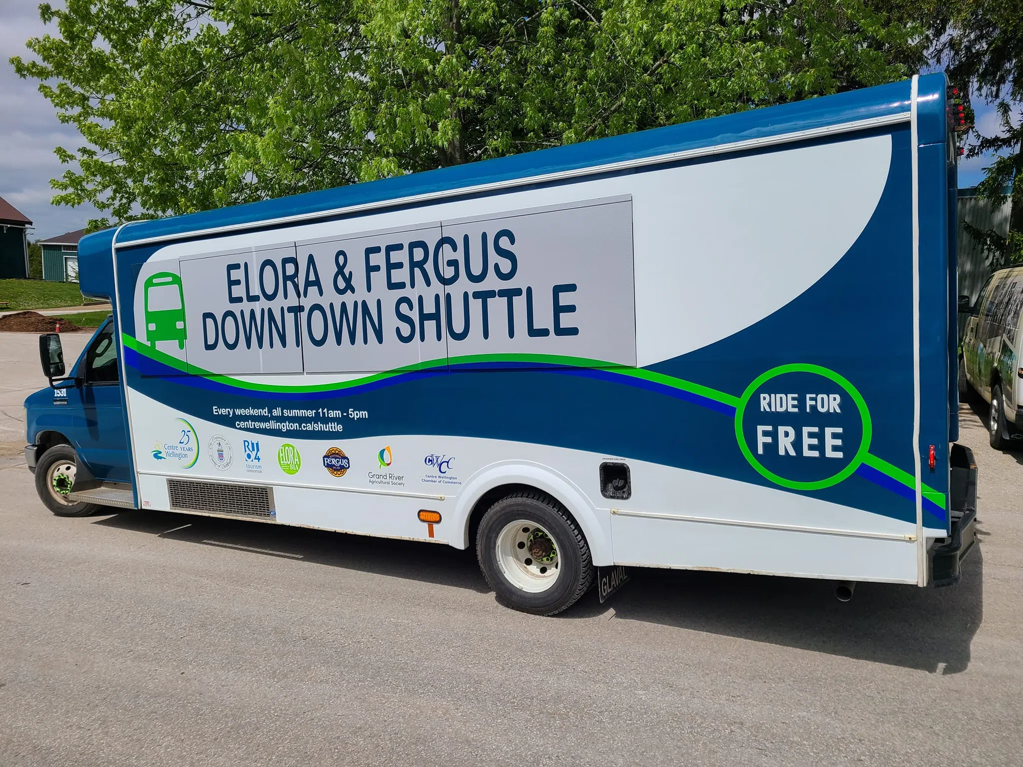 The Elora & Fergus Downtown Shuttle Bus Program is Back for 2025
