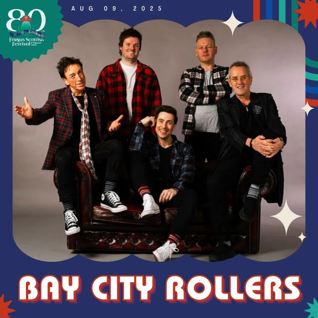Bay City Rollers, Red Hot Chilli Pipers and more Coming to 80th Fergus Scottish Festival