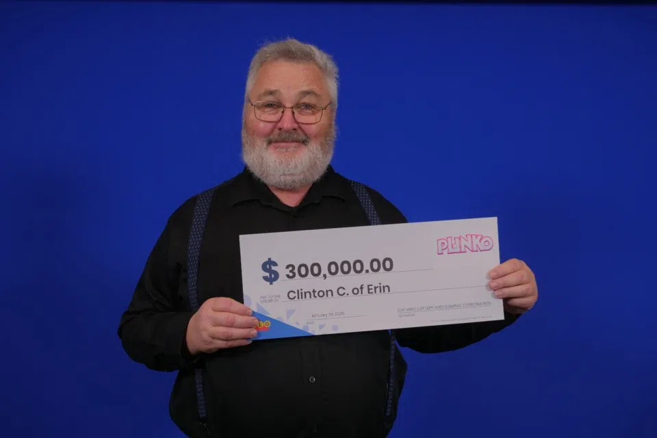Erin Resident Celebrating $300,000 Lottery Win