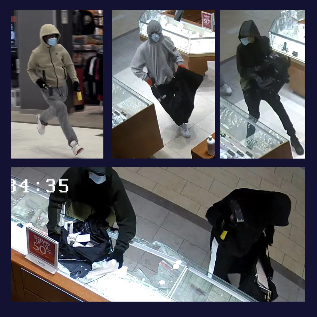 Guelph Police Investigating Jewelry Store Robbery at Stone Road Mall