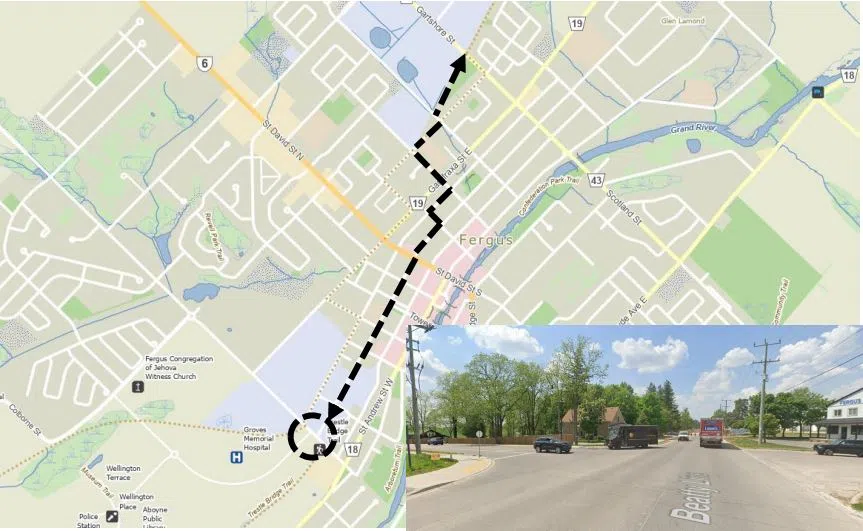 Centre Wellington Staff Propose Realigning Section of Elora Cataract Trailway in Fergus
