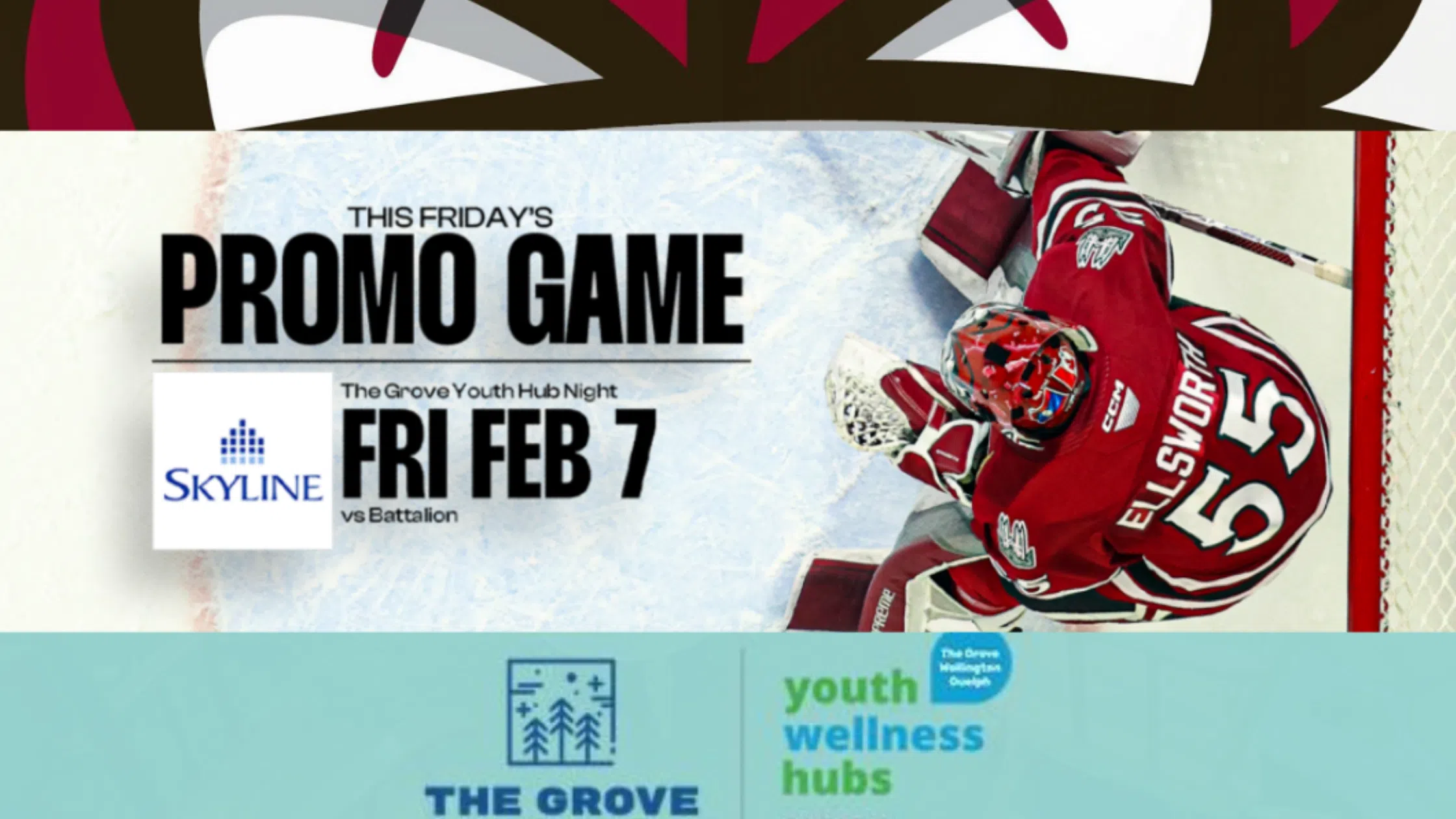Guelph Storm Hosting First Ever Promotional Game in Support of Grove Youth Wellness Hubs