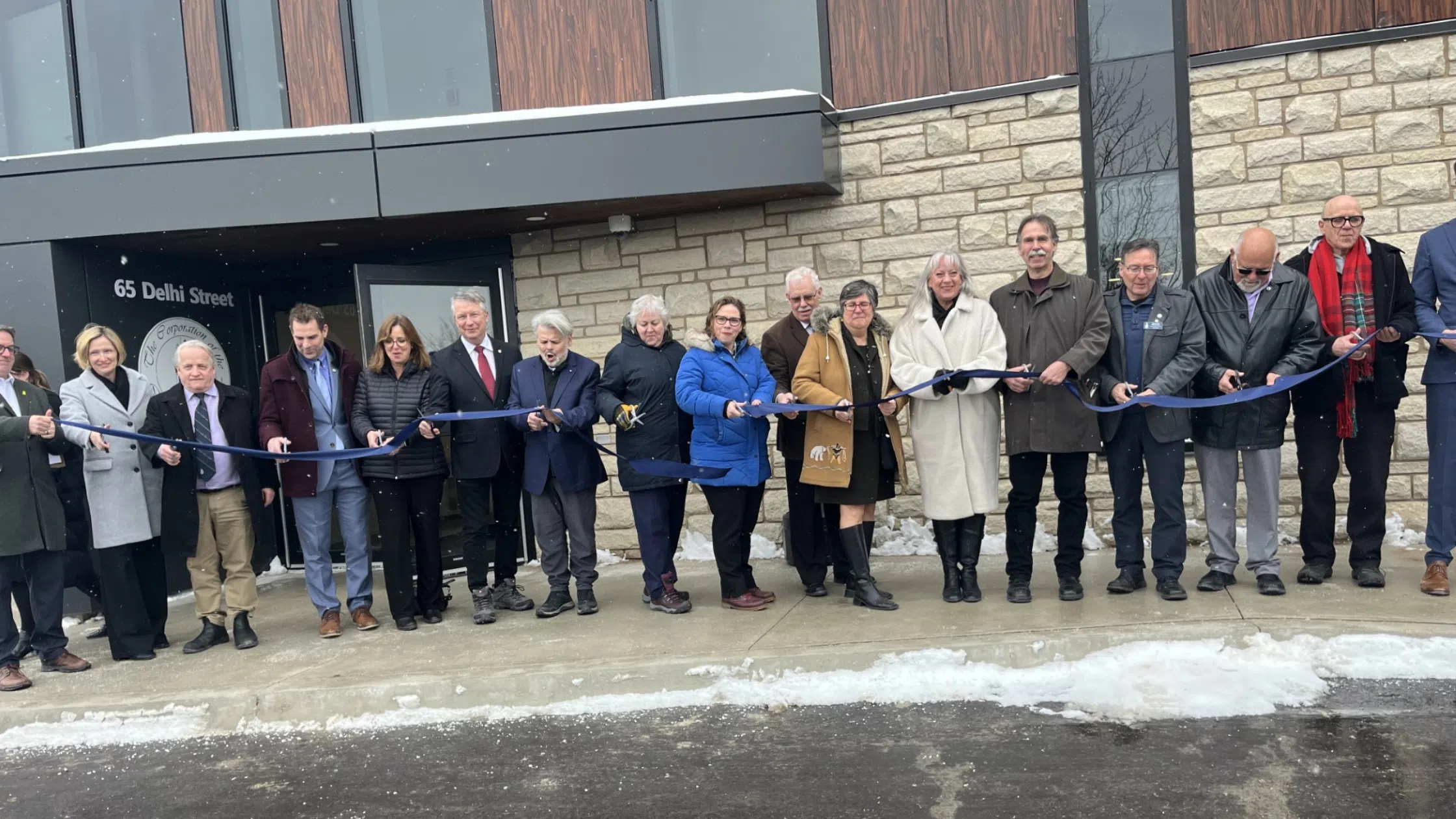 65 Delhi Street Transitional Housing Facility Holds Official Grand Opening Ceremony