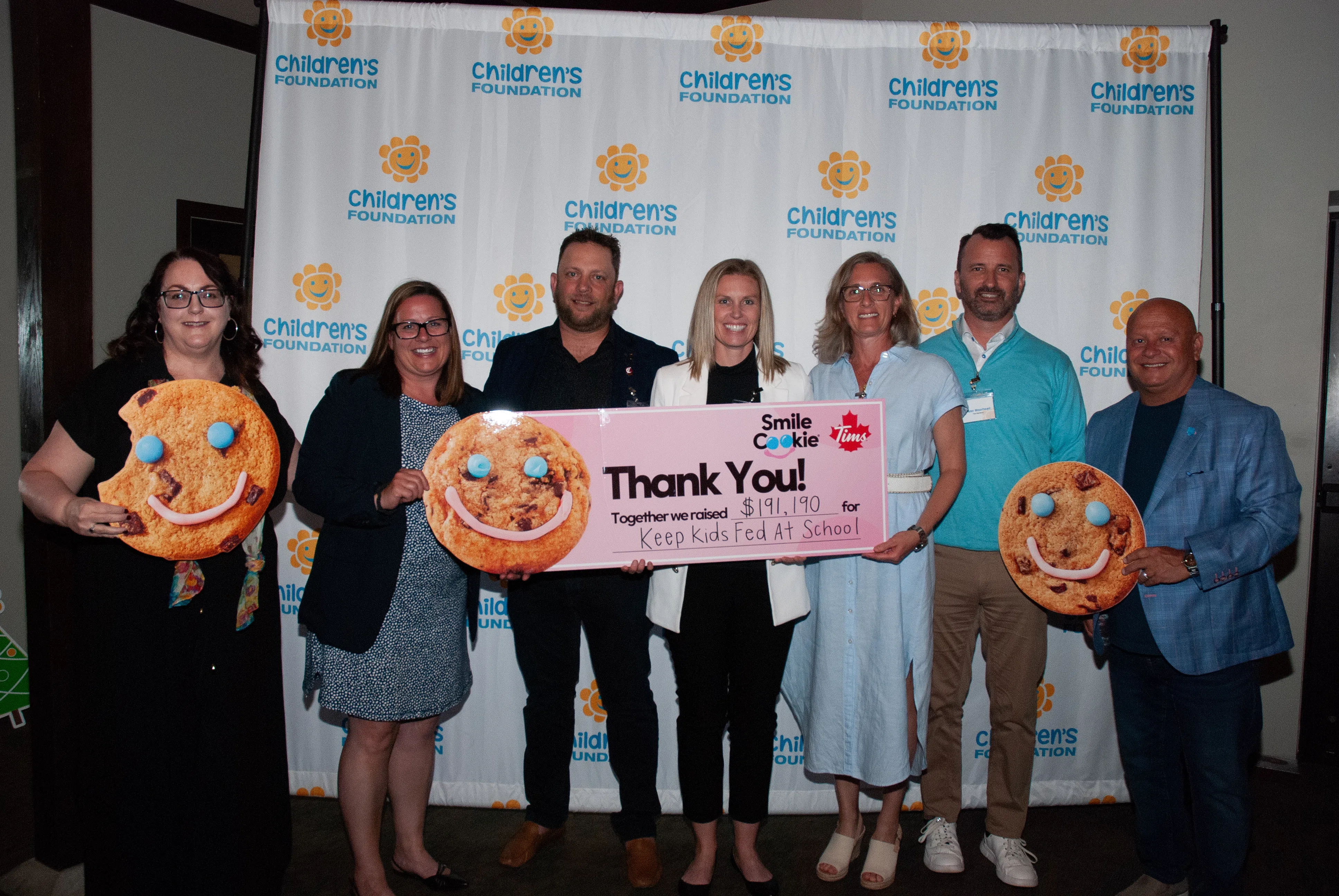 Tim Hortons Smile Cookie Campaign Raises Over $191,000 for Children's Foundation of Guelph and Wellington