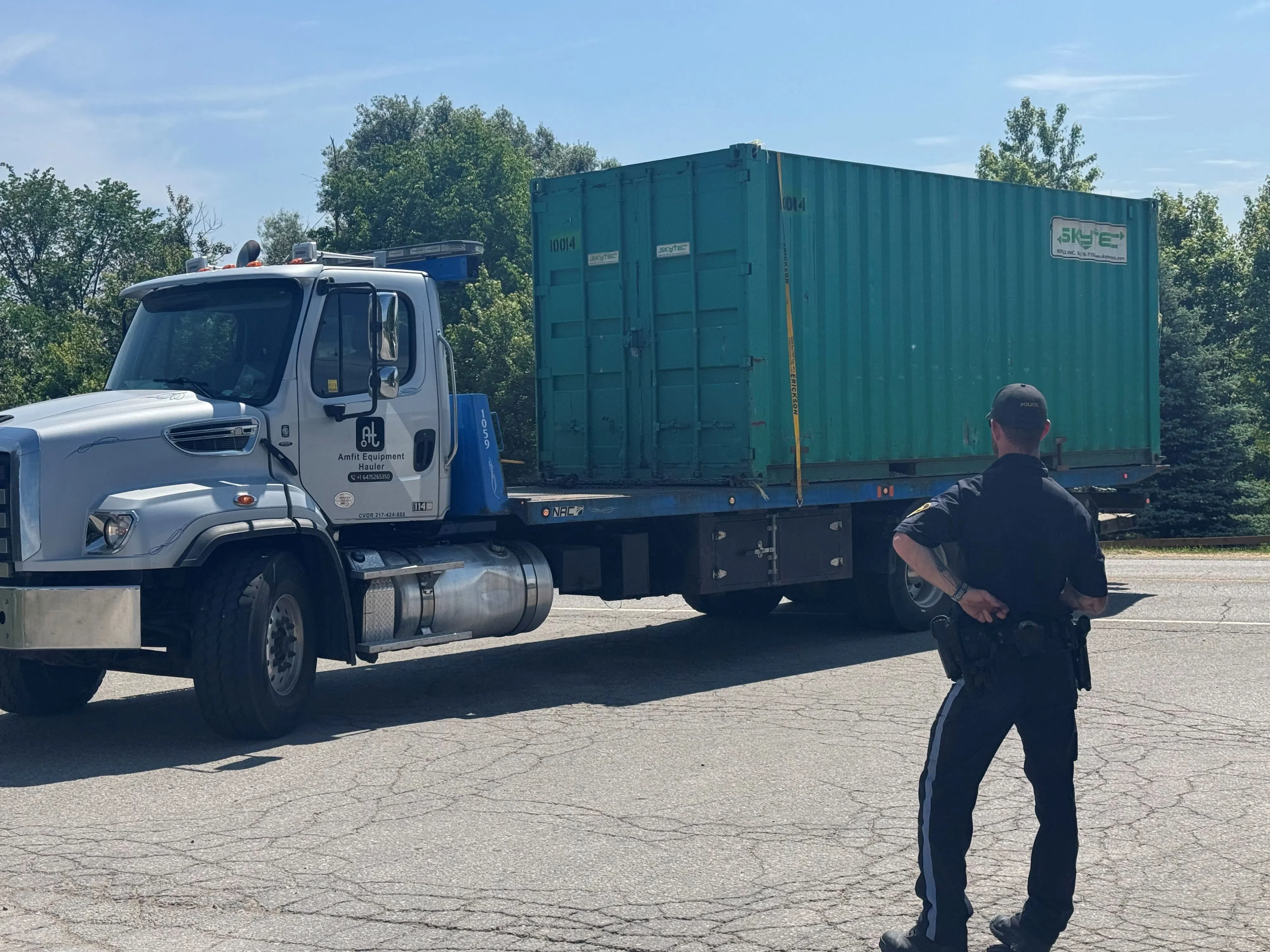Commercial Motor Vehicle Safety Blitz Nets Over 100 Offences