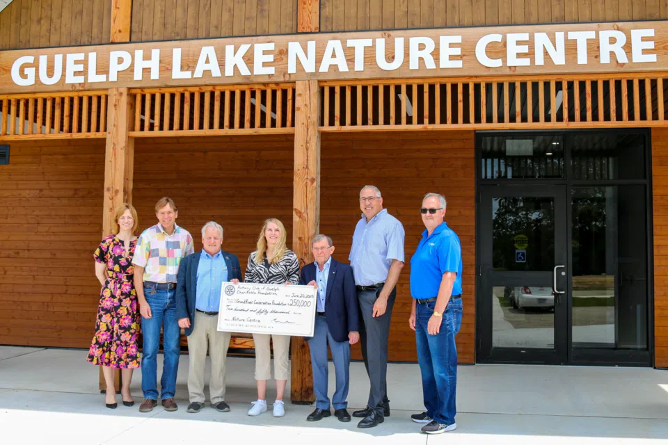 Rotary Club of Guelph Donates $250,000 to New Guelph Lake Nature Centre