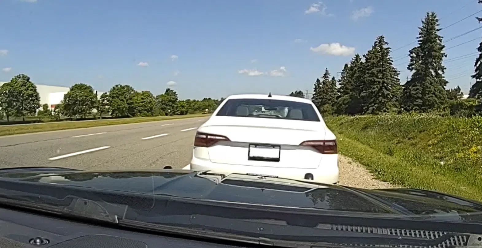 Driver Charged for Stunt Driving