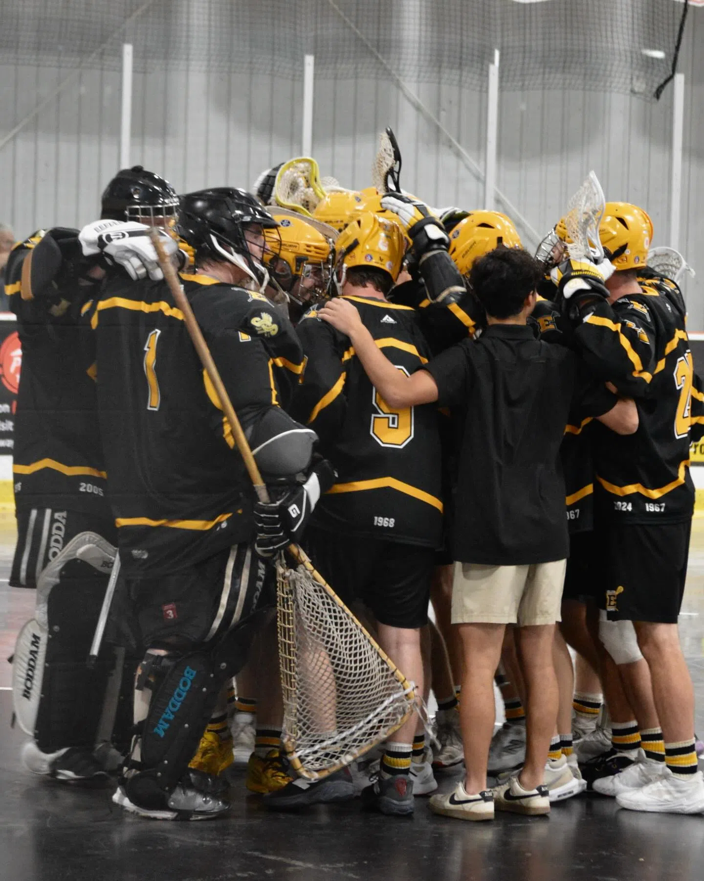 Elora Hawks Junior B Lacrosse Get Two Big Wins on the Weekend in Ontario Finals