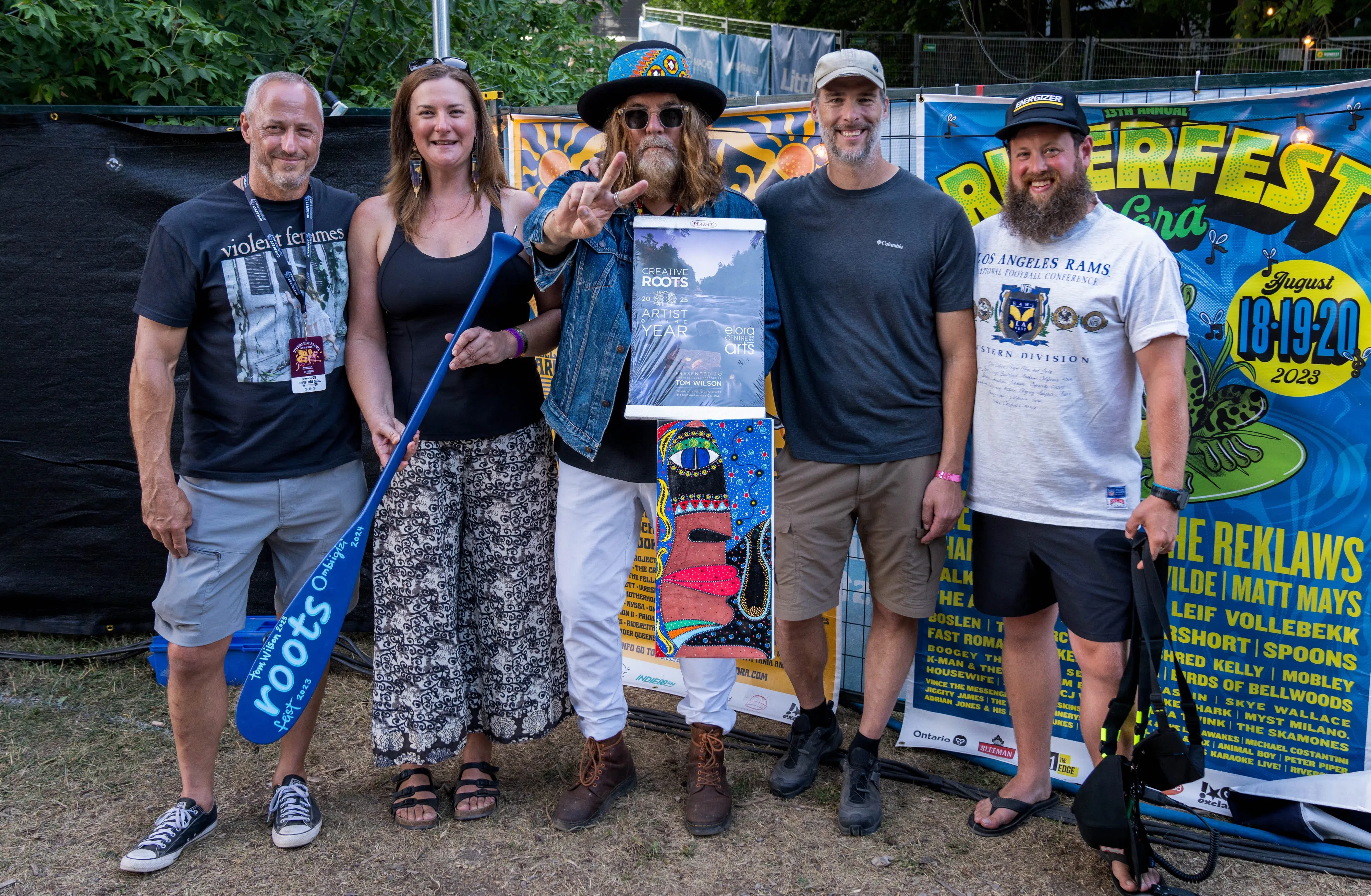 Tom Wilson Named 2025 Creative Roots Artist of the Year at Riverfest Elora