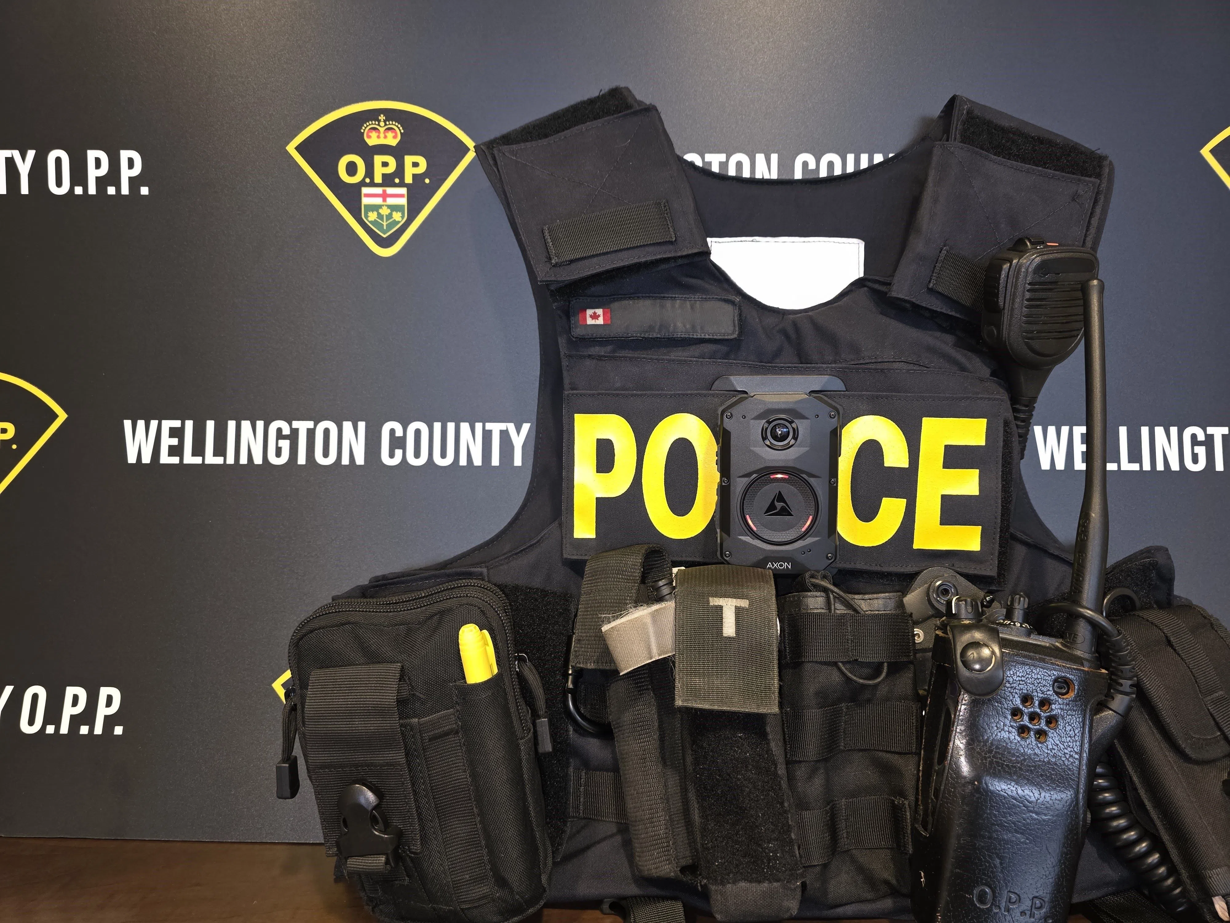 Body-Worn Cameras Now in Use by Wellington County OPP