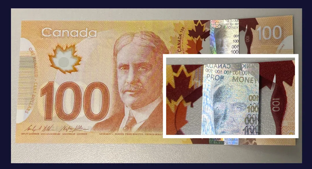 Guelph Police Warn of "Prop" Money Used in Recent Transactions