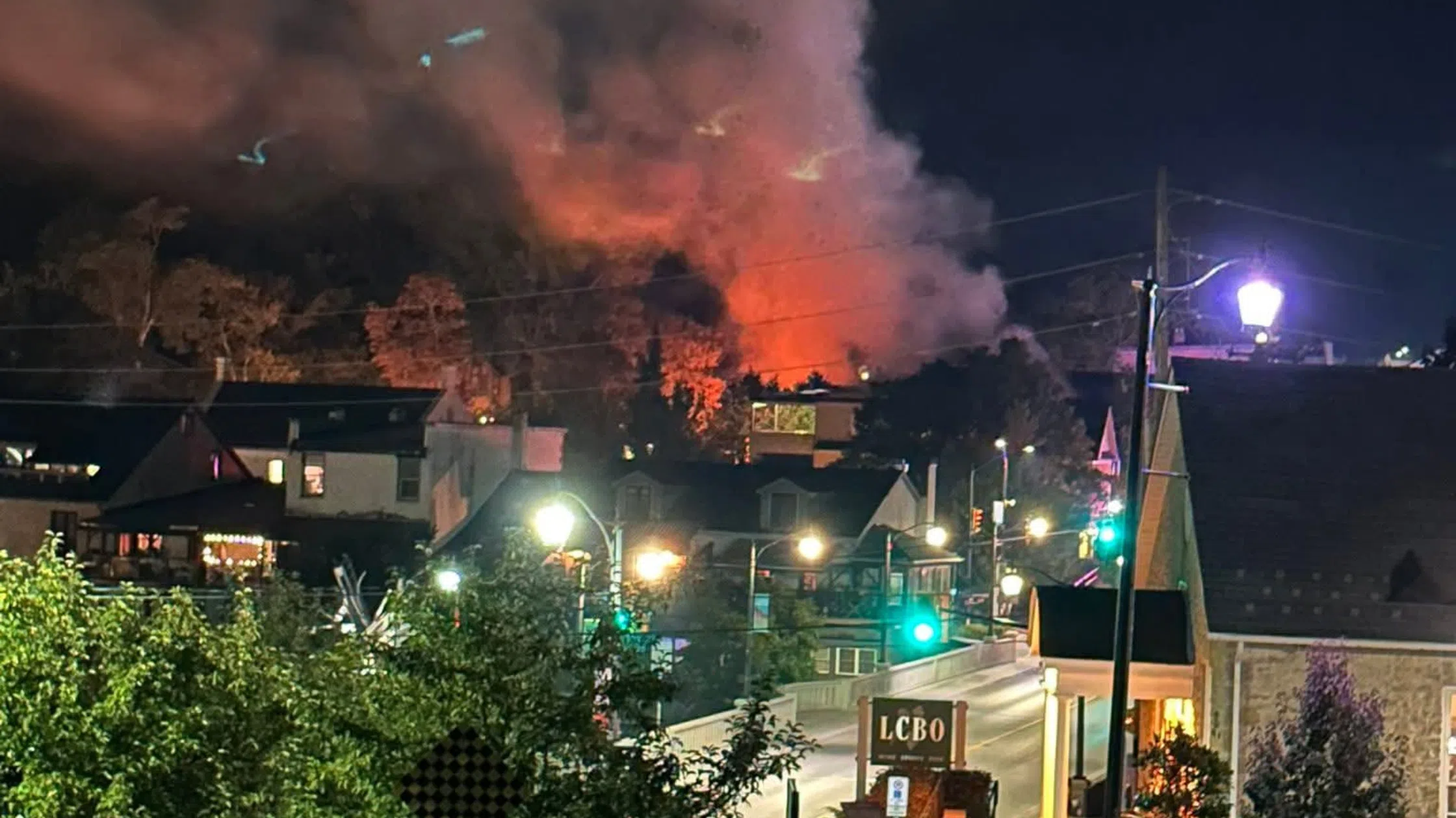 No Injuries Following Early Morning Fire in Downtown Elora Saturday