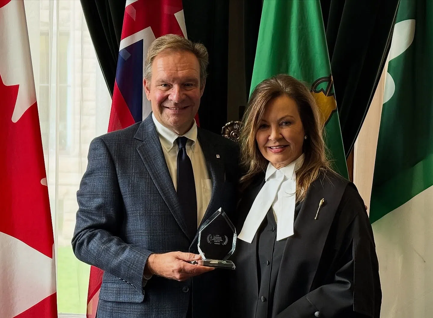 Former Wellington-Halton Hills MPP Receives 2025 Parliamentarian Life-time Achievement Award