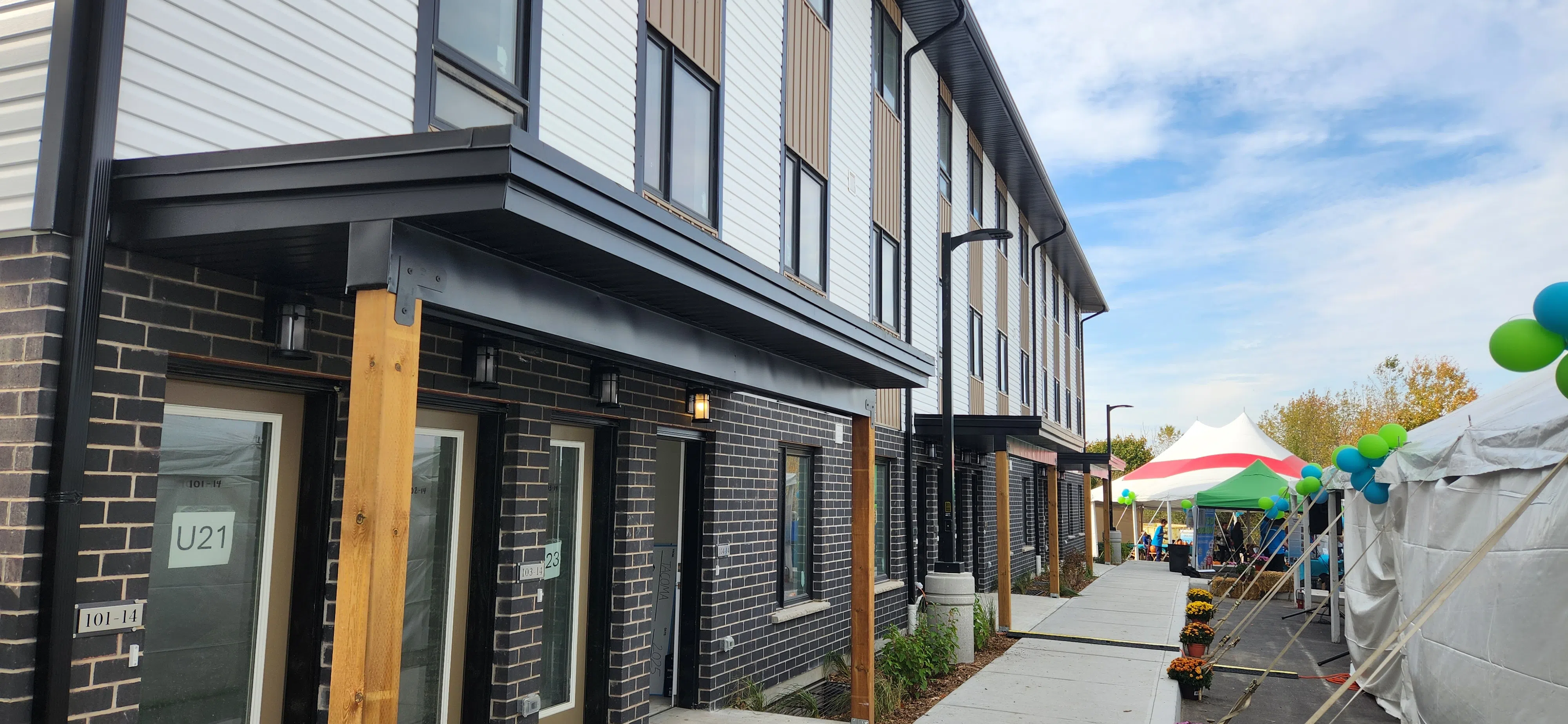 Ontario Green Leader Mike Schreiner Visits Fergus to Talk Housing Solutions