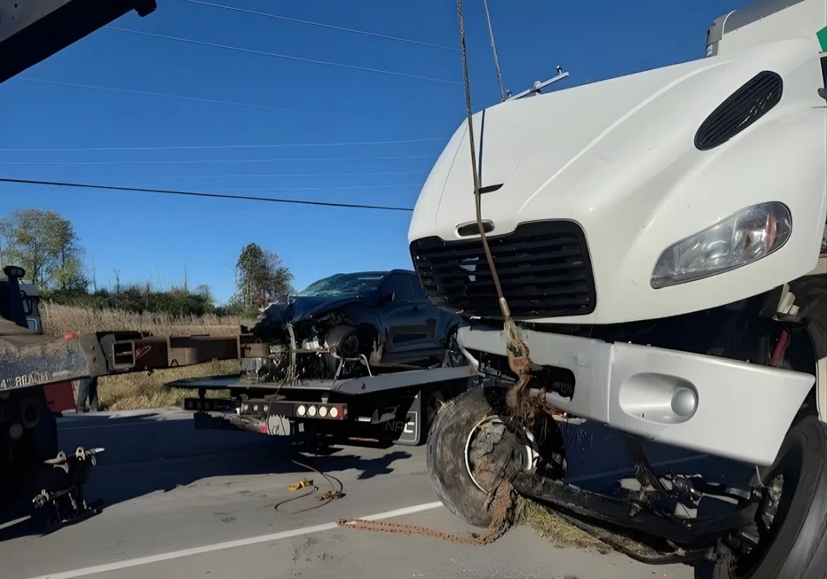 Motor Vehicle Collision Closes Roadway