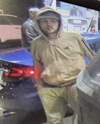 Suspect Sought After Theft at Fergus Gas Bar