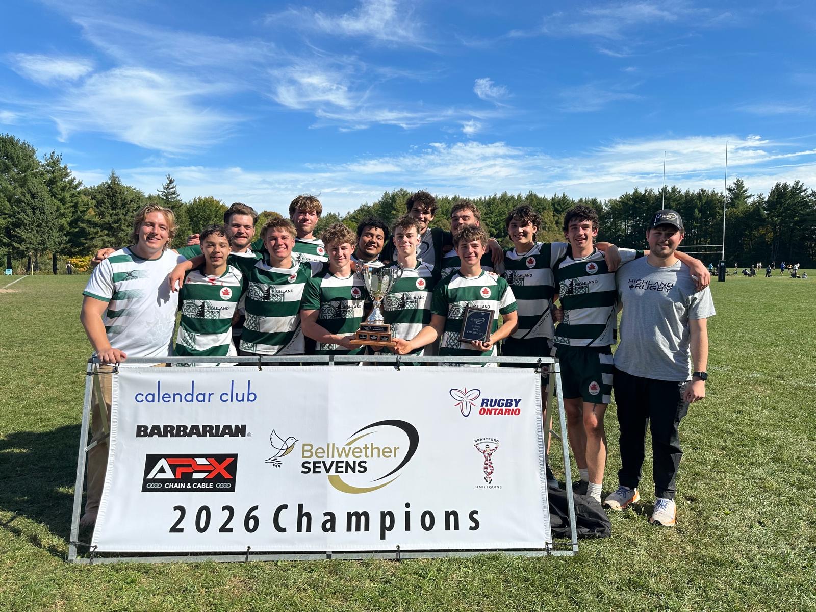 Fergus Highland U18 Men's Sevens capture championship ahead of home tournament
