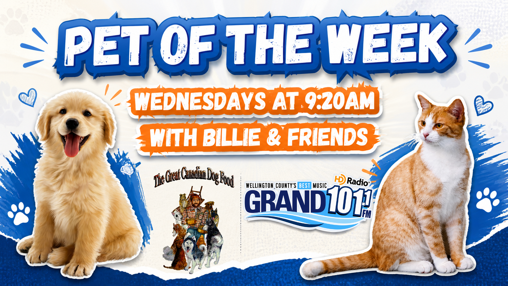 Feature: https://thegrand101.com/pet-of-the-week/