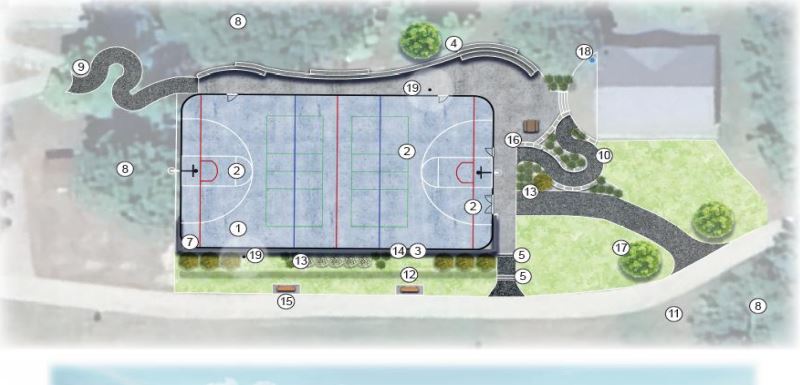 Bissell Park Elora multi-use pad replacement up for decision at Monday Council