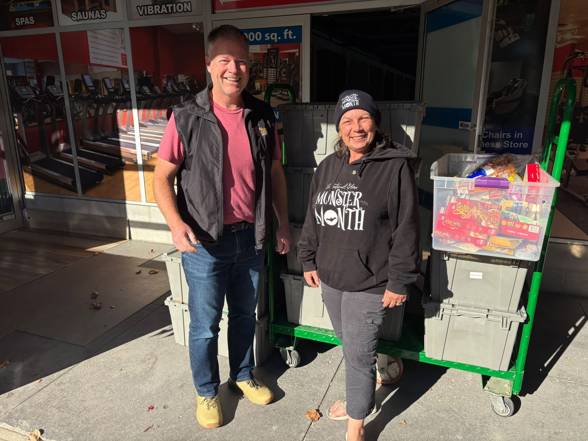 Monster March stocks Centre Wellington Food Bank's pantry into 2027