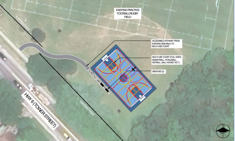 Centre Wellington proposes new multi-use court at Fergus' Victoria Park