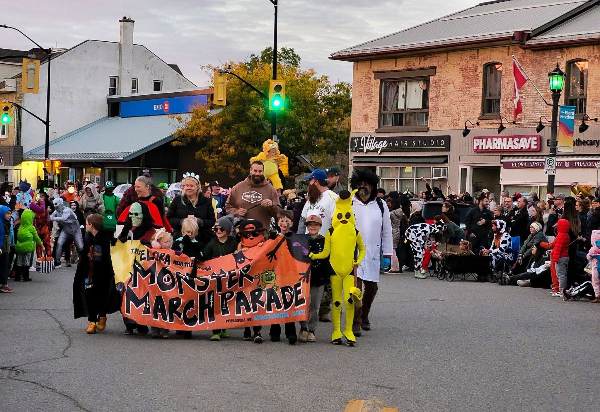 PHOTOS: Monster March Parade in Downtown Elora