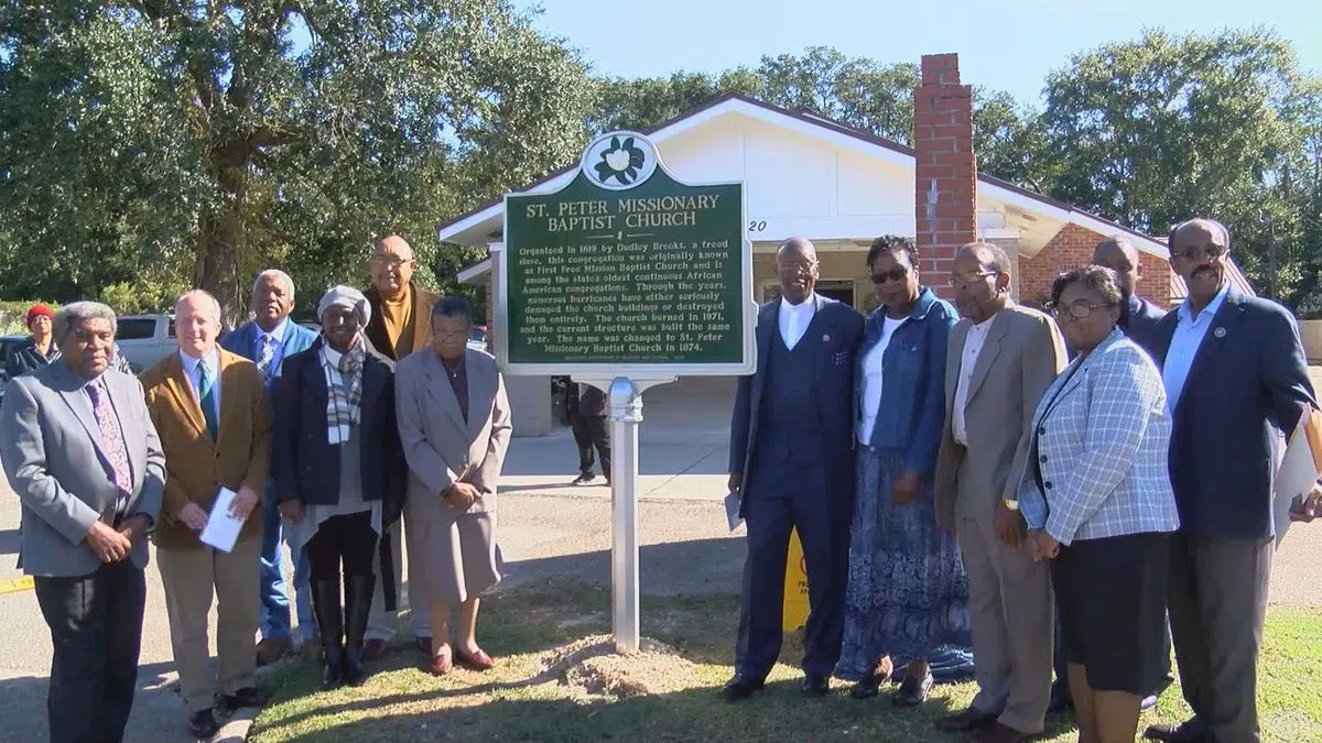 Marker Honors 200-Year-Old Black Church In Mississippi