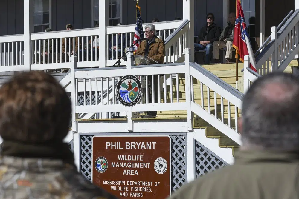 Mississippi dedicates Phil Bryant Wildlife Management Area