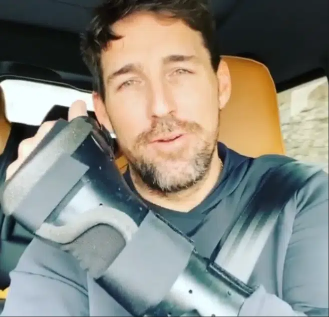 Why Jake Owen Is Starting The New Year In A Cast