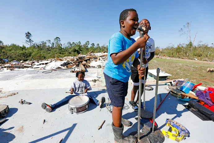 No Hugs Or Handshakes: Pandemic Complicates Storm Relief