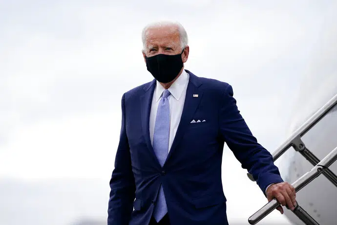 Biden Hits Campaign Trail, Blames Trump For City Violence