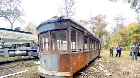 Rare Electric Vicksburg Streetcar From The 1900s Restored