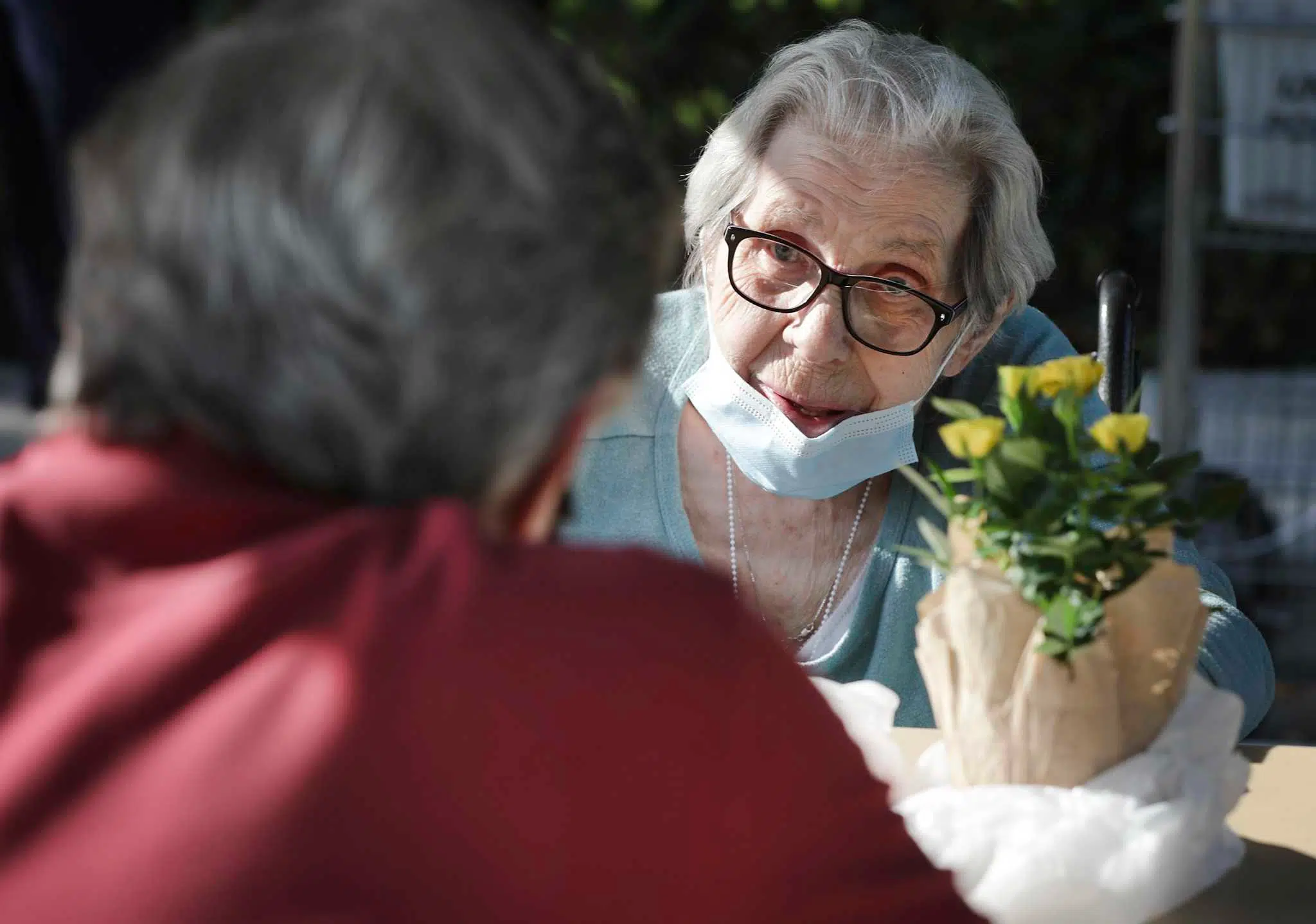 Teen Makes 'Hugging Booths' For Nursing Homes Amid Pandemic