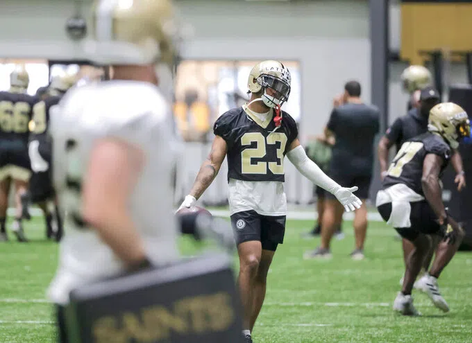 Saints, Lattimore, working through uncertainty at cornerback