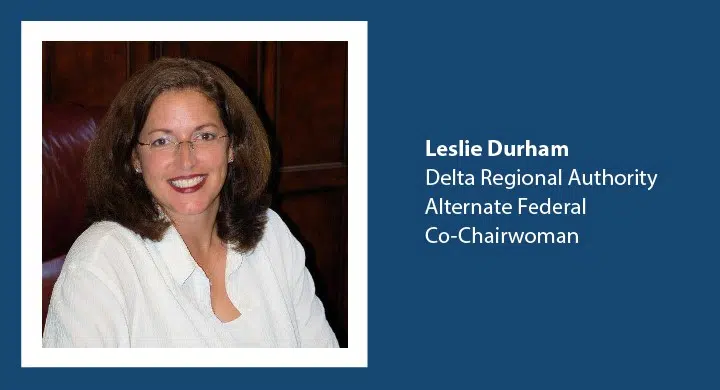 President Biden Appoints Leslie Durham as Delta Regional Authority Alternate Federal Co-Chairwoman